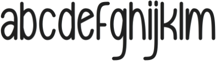 Cookies and Cheese otf (400) Font LOWERCASE