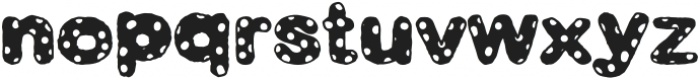 Cookies-chocochips Bold otf (700) Font LOWERCASE