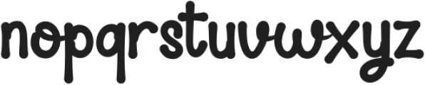 Cool Baby Flat reguler ttf (400) Font LOWERCASE