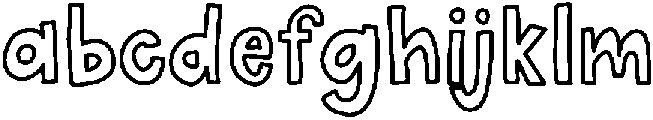 Cool Kids Club Outline Regular otf (400) FONT