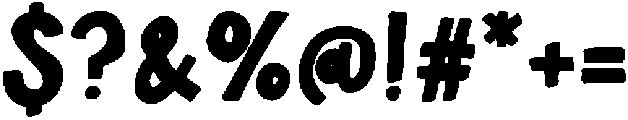 Cool Kids Club Solid Regular otf (400) Font OTHER CHARS