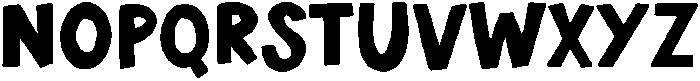 Cool Kids Club Solid Regular otf (400) Font UPPERCASE