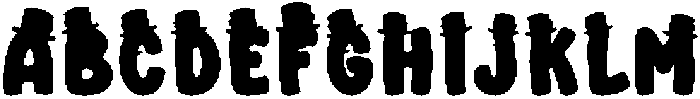 Cool Snowman Regular otf (400) Font UPPERCASE