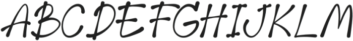 Cool Swashes Regular otf (400) Font UPPERCASE