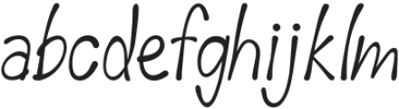 Cool Swashes Regular otf (400) Font LOWERCASE