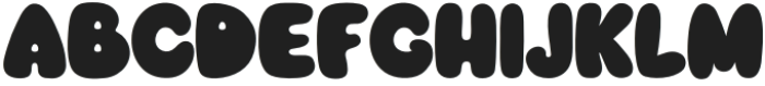 CoolBerry Regular otf (400) Font UPPERCASE