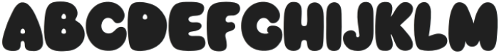 CoolBerry Regular otf (400) Font LOWERCASE