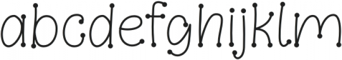 CoolKid otf (400) Font LOWERCASE
