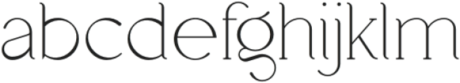 Cooltura Regular otf (400) Font LOWERCASE