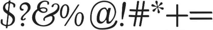 Cooper Italic otf (400) Font OTHER CHARS