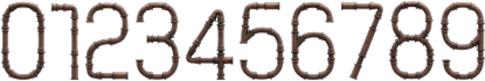 Copper Pipes Regular otf (400) Font OTHER CHARS
