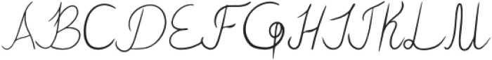 Coptain Regular otf (400) Font UPPERCASE