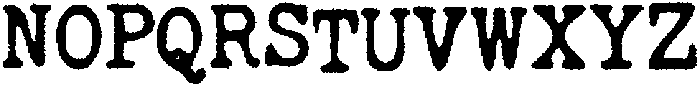 Copy Dept Bleed otf (400) Font UPPERCASE