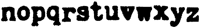 Copy Dept Distort Melt otf (400) Font LOWERCASE