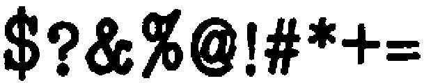 Copy Dept FX Diffusion Bold otf (700) Font OTHER CHARS
