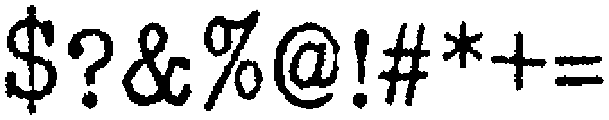 Copy Dept FX Diffusion otf (400) Font OTHER CHARS