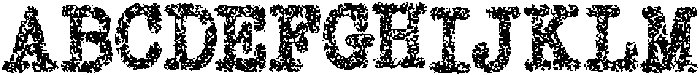 Copy Dept FX Distressed otf (400) Font UPPERCASE