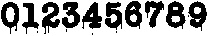 Copy Dept FX Drip otf (400) Font OTHER CHARS