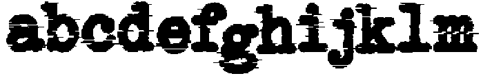 Copy Dept FX Glitch otf (400) FONT