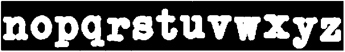 Copy Dept FX Inverse otf (400) Font LOWERCASE
