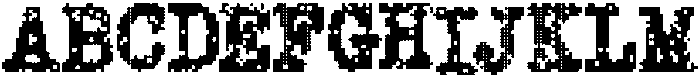 Copy Dept FX Pixel otf (400) Font UPPERCASE