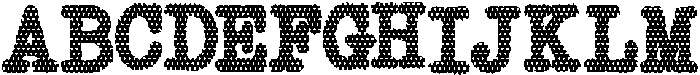 Copy Dept FX Polka Dots otf (400) Font