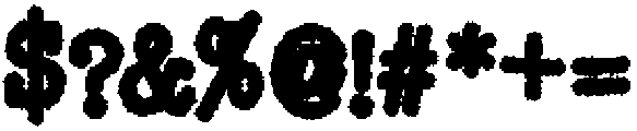 Copy Dept FX Roughen otf (400) Font OTHER CHARS