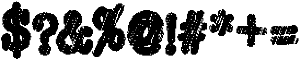 Copy Dept FX Scratch otf (400) Font OTHER CHARS