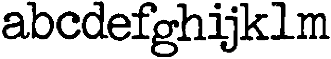 Copy Dept FX Typewriter otf (400) FONT