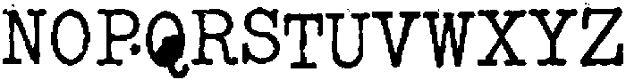 Copy Dept Ink otf (400) Font UPPERCASE