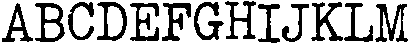 Copy Dept Regular otf (400) Font UPPERCASE
