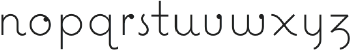 Coquette Light otf (300) Font LOWERCASE