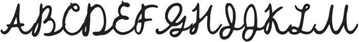 CoquetteLemonade Script otf (400) Font UPPERCASE