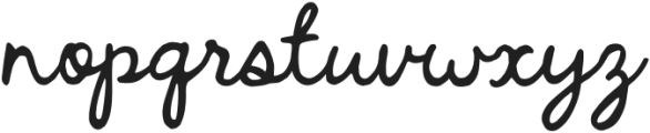 CoquetteLemonade Script otf (400) Font LOWERCASE