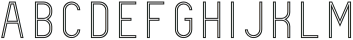 Coquo Display Fill otf (400) Font LOWERCASE