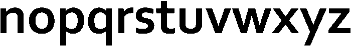 Corbel ttf (400) Font LOWERCASE