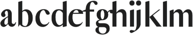 Cordaro otf (700) Font LOWERCASE