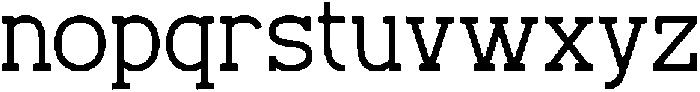 Corden Narator otf (400) Font LOWERCASE