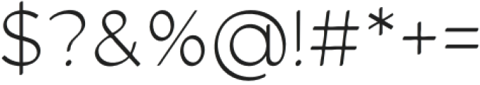 Cordoba Regular otf (400) Font OTHER CHARS