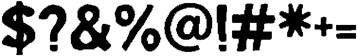 Core Panic Regular otf (400) Font OTHER CHARS