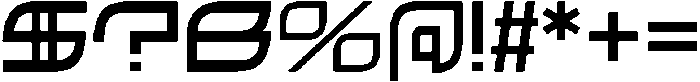Core Uplink Regular otf (400) Font OTHER CHARS