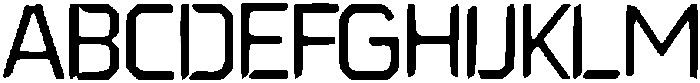 Corebu ttf (400) Font UPPERCASE