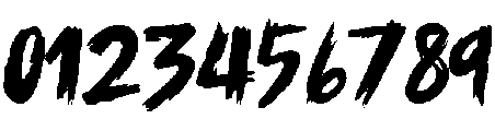 CorestBrush otf (400) Font OTHER CHARS