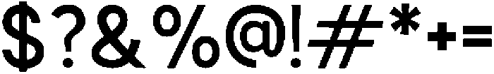 Coreto Regular otf (400) Font OTHER CHARS