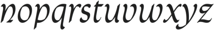 Corfe Italic otf (400) Font LOWERCASE