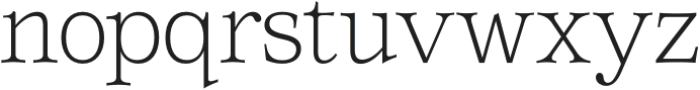 Corfella Phantom Serif Thin otf (100) Font LOWERCASE