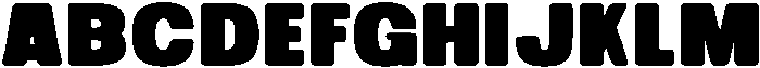 Corge Black otf (900) Font UPPERCASE