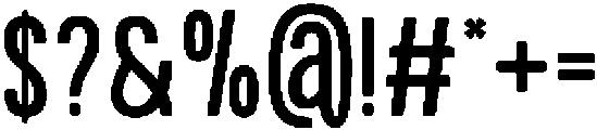 Corge Extra Light otf (200) Font OTHER CHARS
