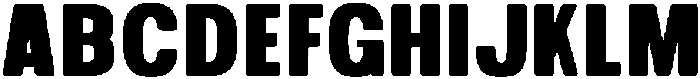 Corge Semi Bold otf (600) Font UPPERCASE