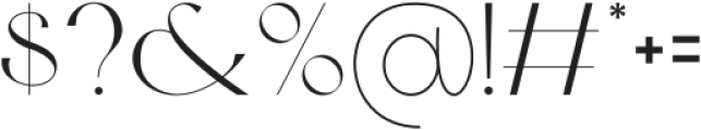 Corigo otf (400) Font OTHER CHARS